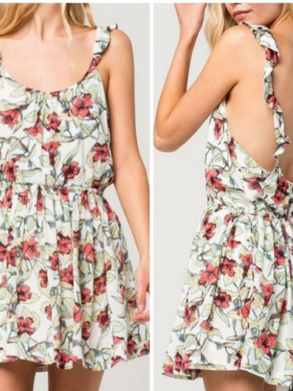 Free People Floral Sundress